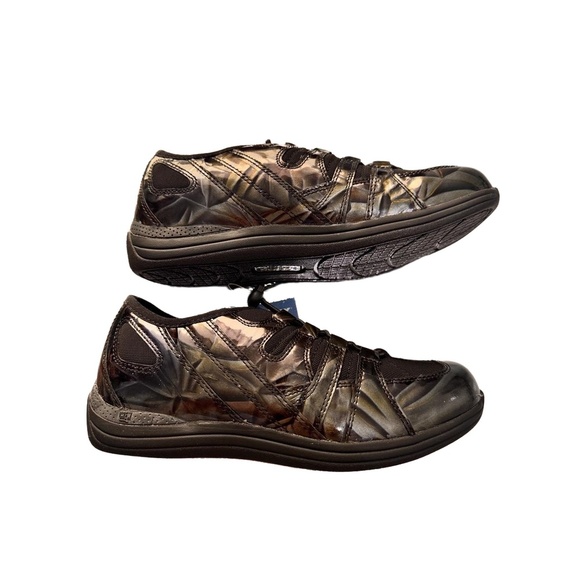 Drew Daisy Gray Marble Reflective Elastic Closure Shoe Size 7 M Comfort - Picture 6 of 8